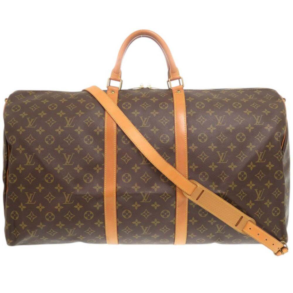 LOUIS VUITTON Brown Monogram Boston Bag - Picture 1 of 10